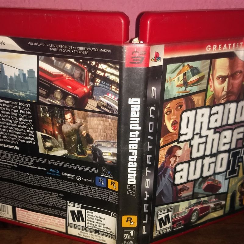 GTA 5 PS3 Grand Theft Auto V mídia física original Play 3