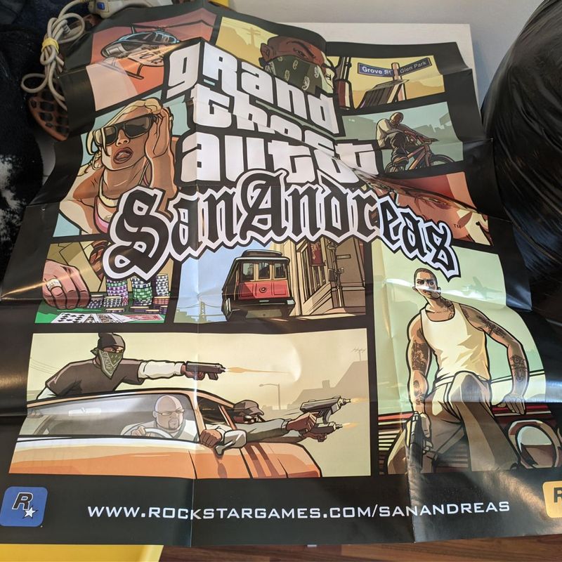 GTA San Andreas Original - PS2 - Sebo dos Games - 10 anos!