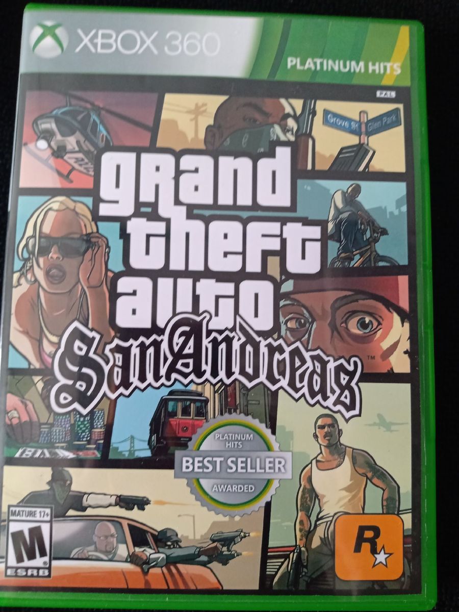 Jogo Xbox 360 Gta San Andreas Dvd LT 3.0 - Desbloqueado - Videogames -  Nossa Senhora da Apresentação, Natal 1073139365