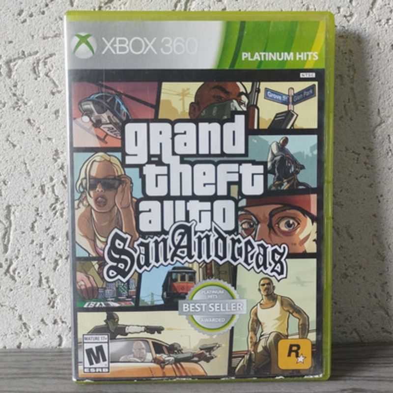 Grand Theft Auto GTA San Andreas - Xbox 360/Xbox One ( USADO )