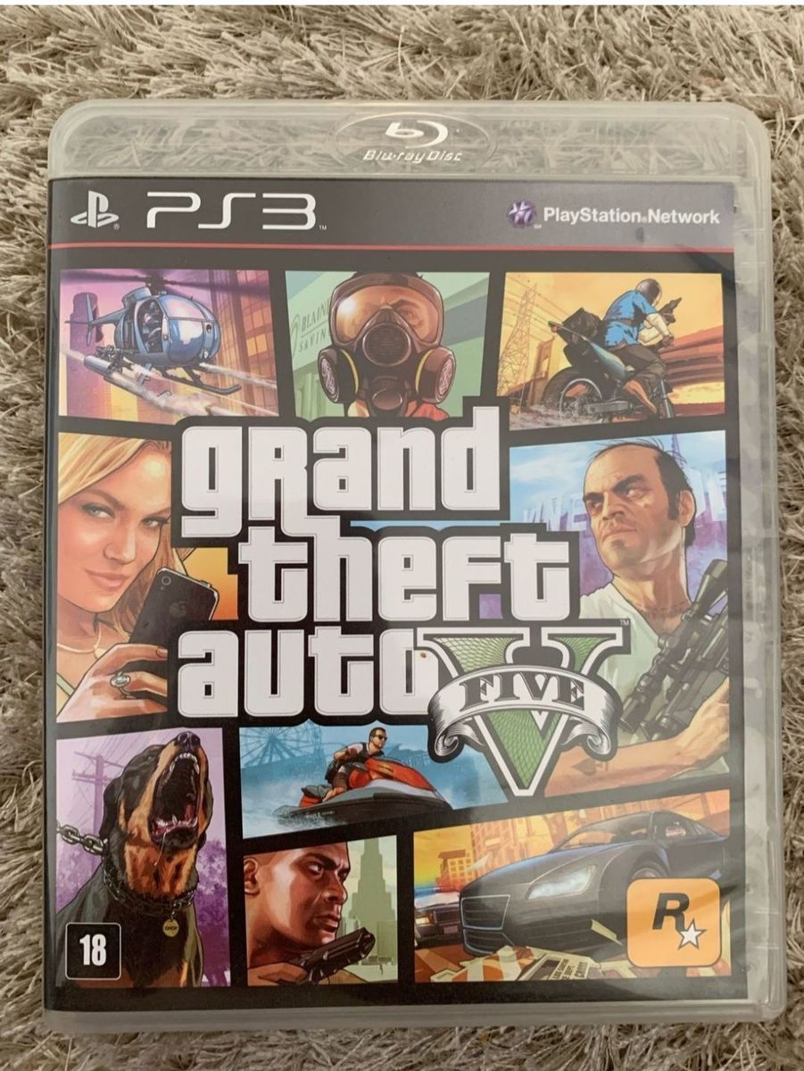 Gta 5 Ps3 - Grand Theft Auto V | Jogo de Videogame Ps3 Usado 52573770 |  enjoei