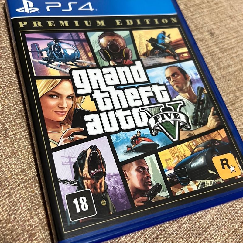 Jogo gta v o playstation 4