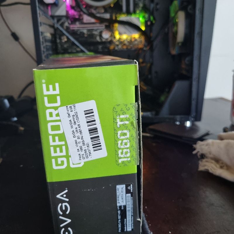 Placa de video evga gtx 1660 ti sc ultra 6gb hot sale