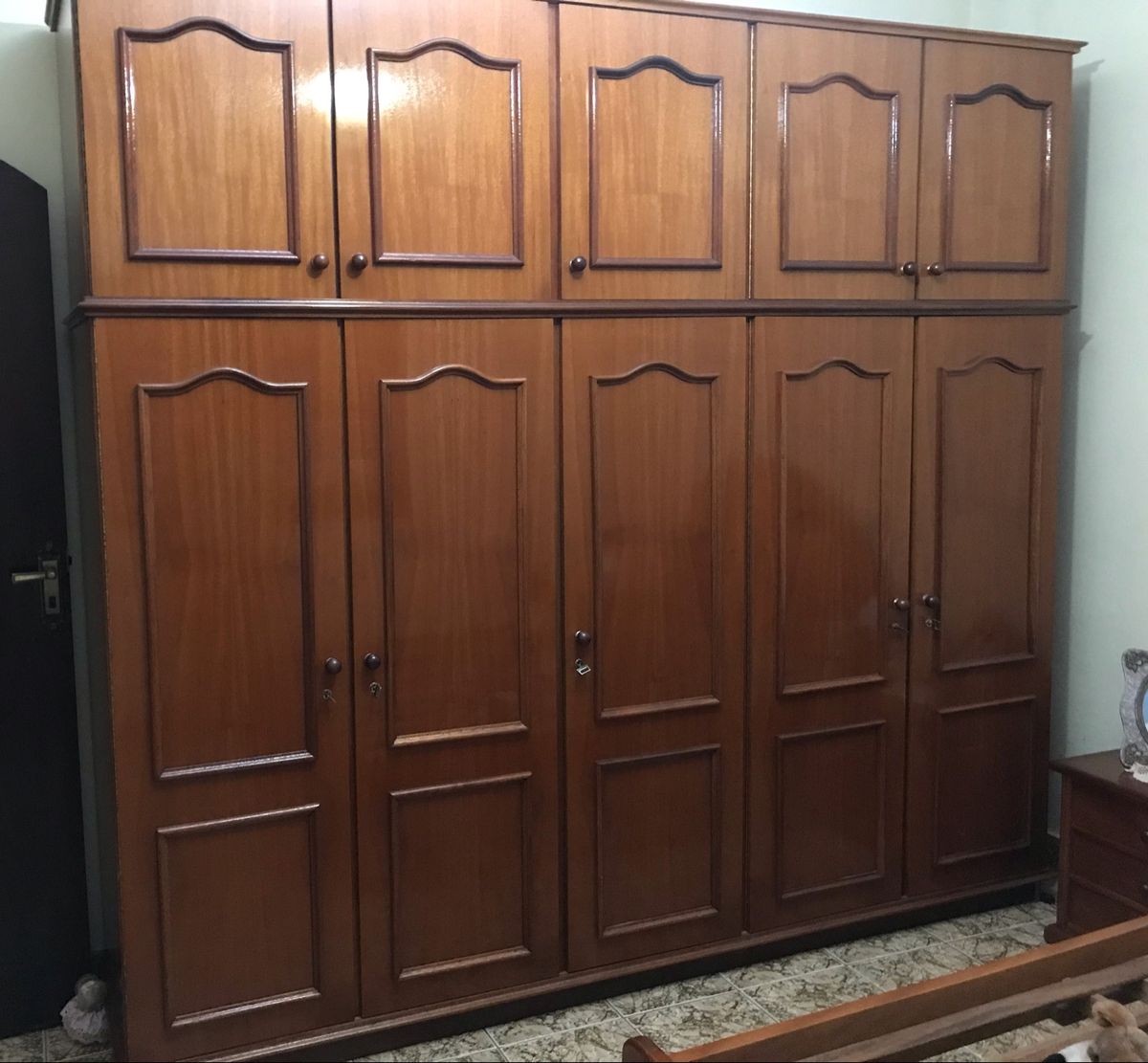 Guarda Roupa Madeira Móvel Usado 40383814