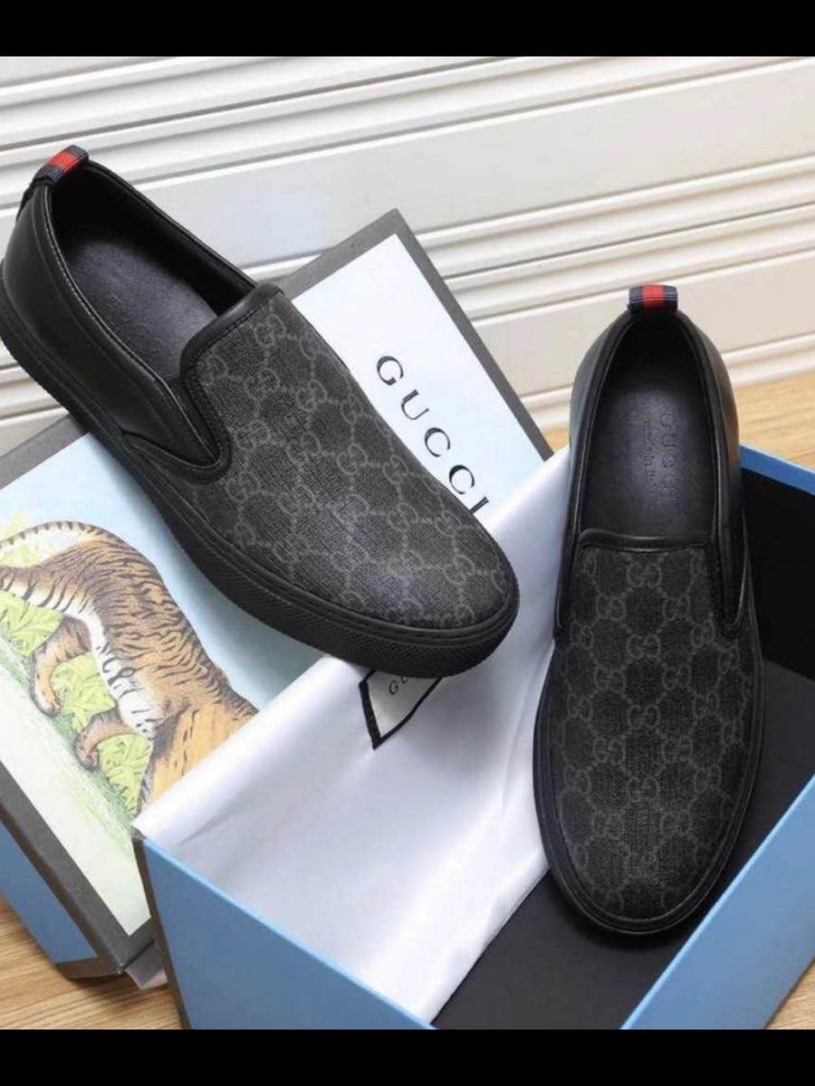 tenis slip gucci