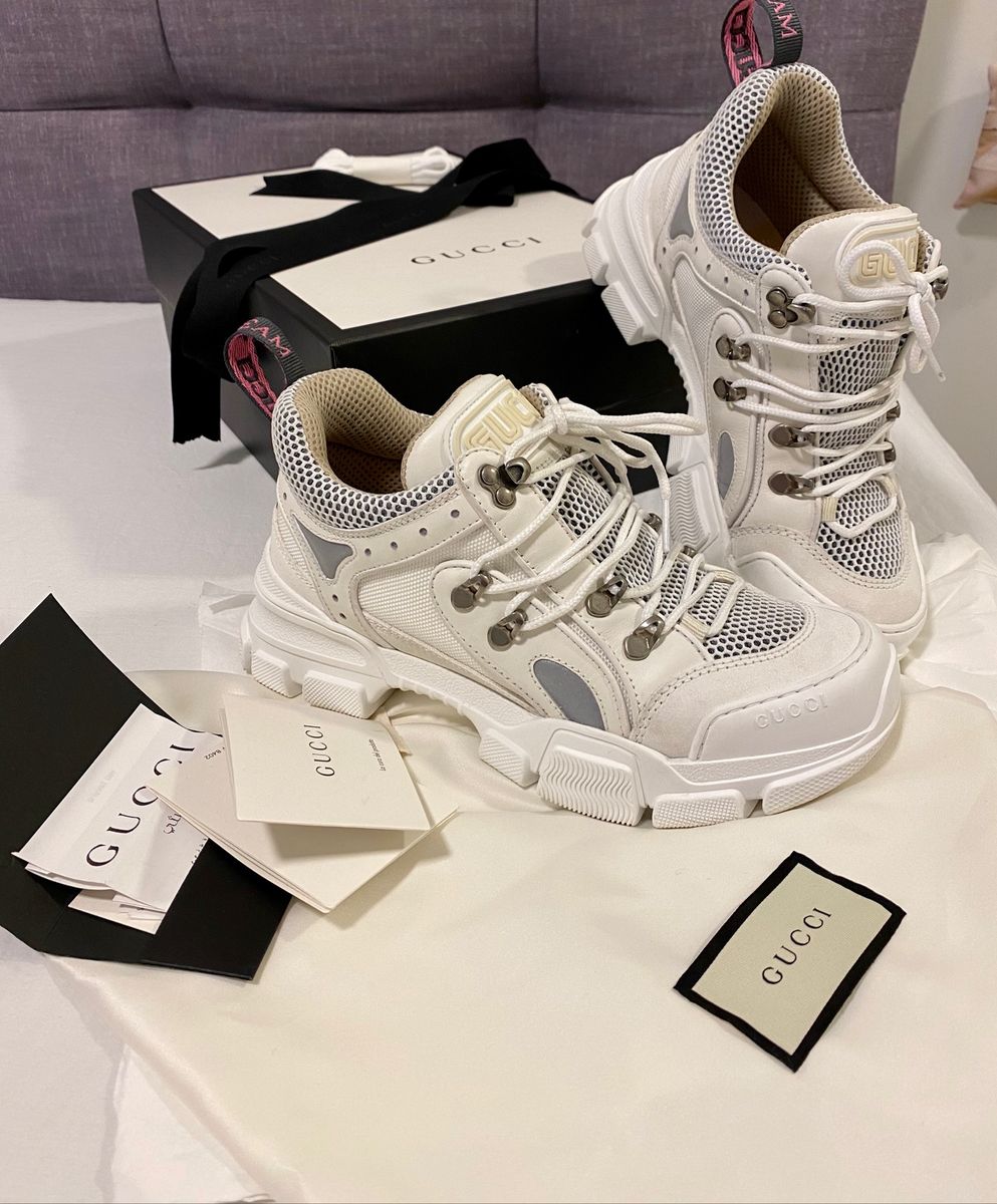 tenis gucci flashtrek