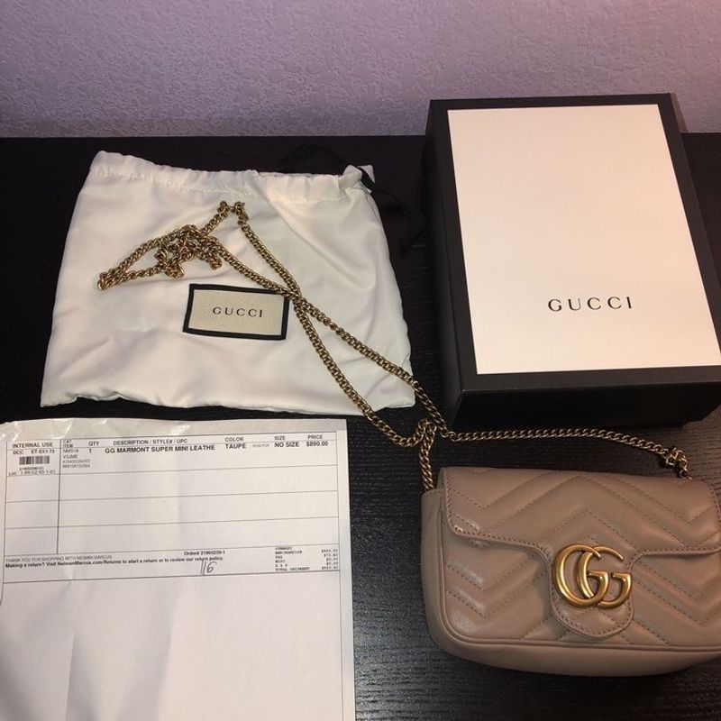 Bolsa Gucci Marmont Original Nova | Bolsa de Ombro Feminina Gucci Nunca  Usado 84090420 | enjoei