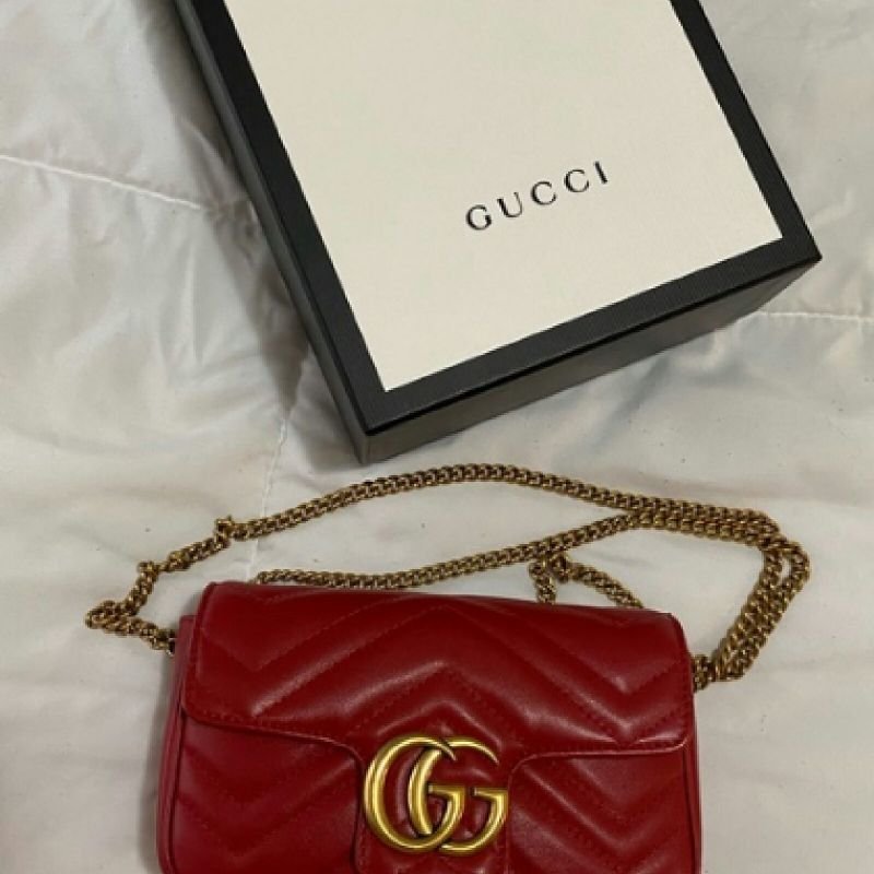 Bolsa Gucci Marmont Original Nova | Bolsa de Ombro Feminina Gucci Nunca  Usado 84090420 | enjoei