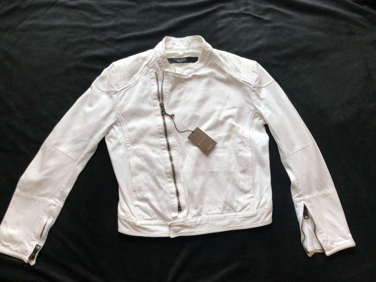 jaqueta sarja feminina branca