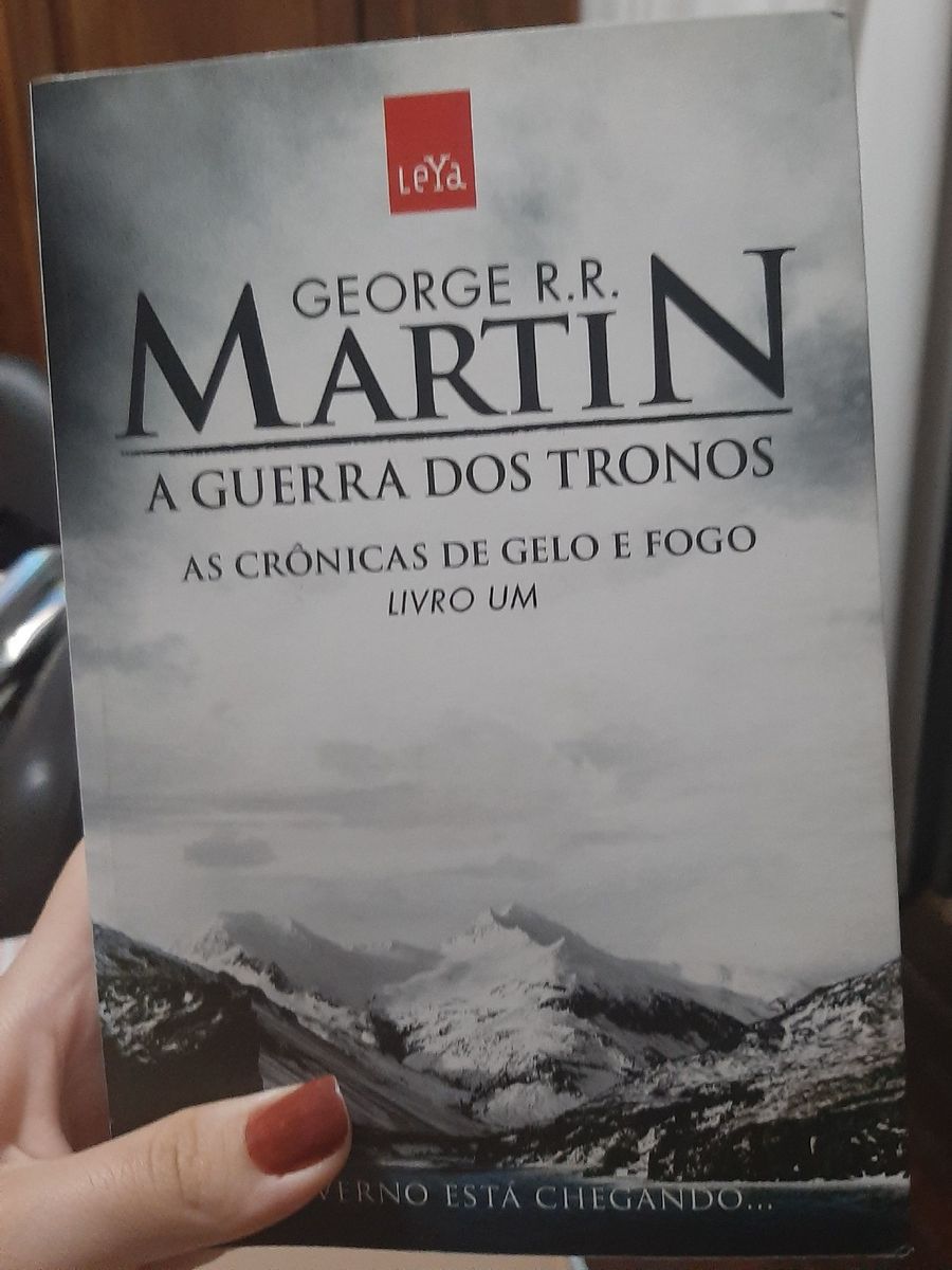 Guerra Dos Tronos -as Cronicas De Gelo E Fogo -livro 1 | Livro Leitura ...