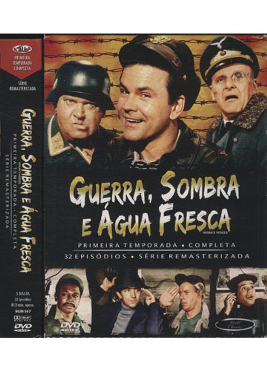 Guerra Sombra e Água Fresca Primeira Temporada Completa *5 Dvds* Série Remasterizada Filme e