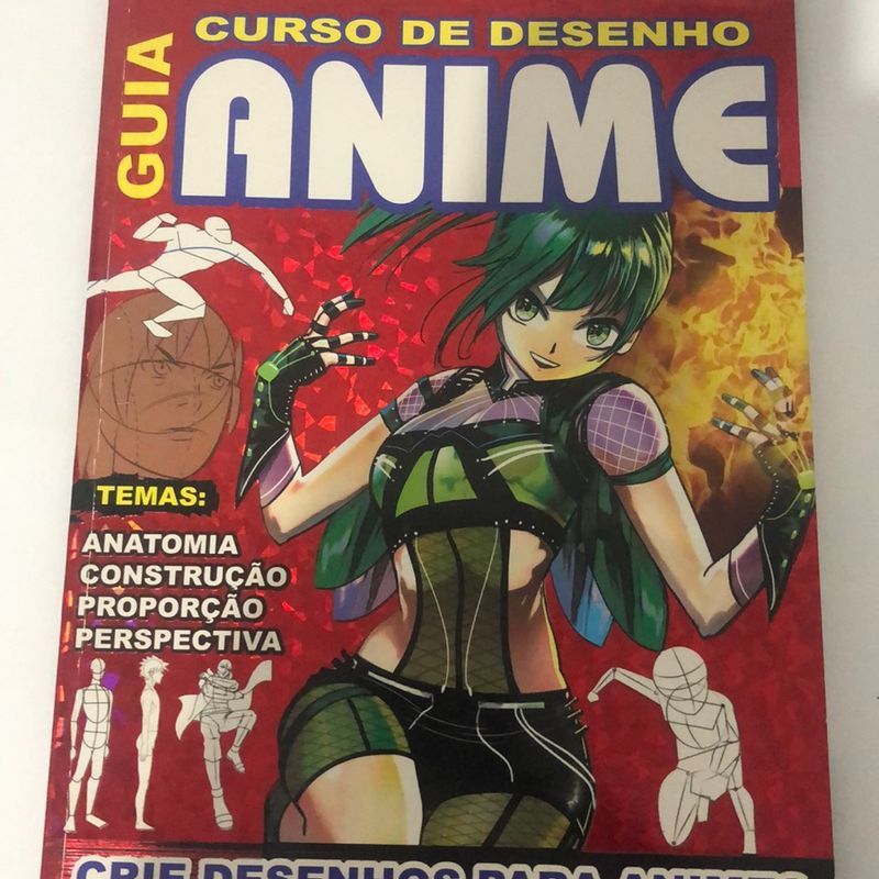 Guia Aprenda a Desenhar Mangá e Guia Curso de Desenho Anime