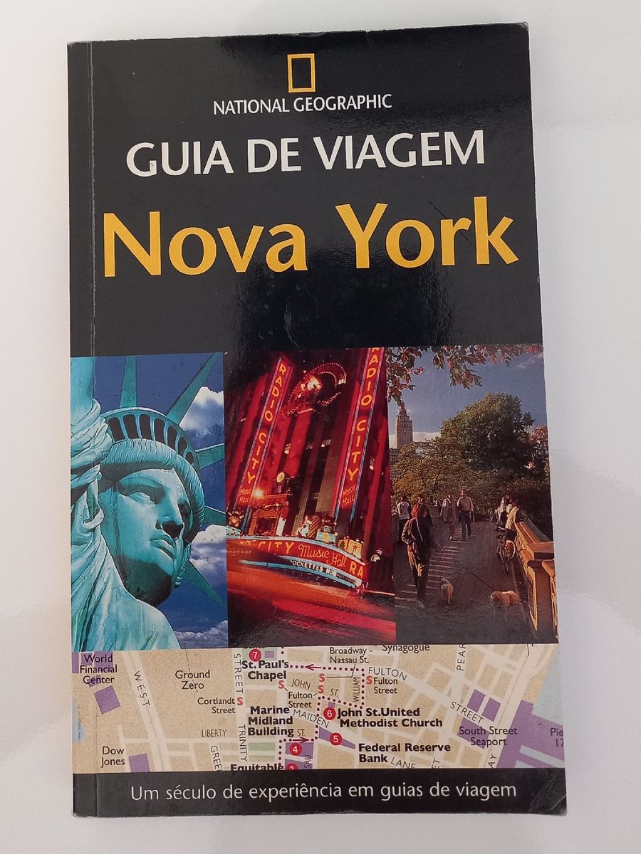 Guia De Viagem Nova York Livro National Geographic Usado 64379358 Enjoei 