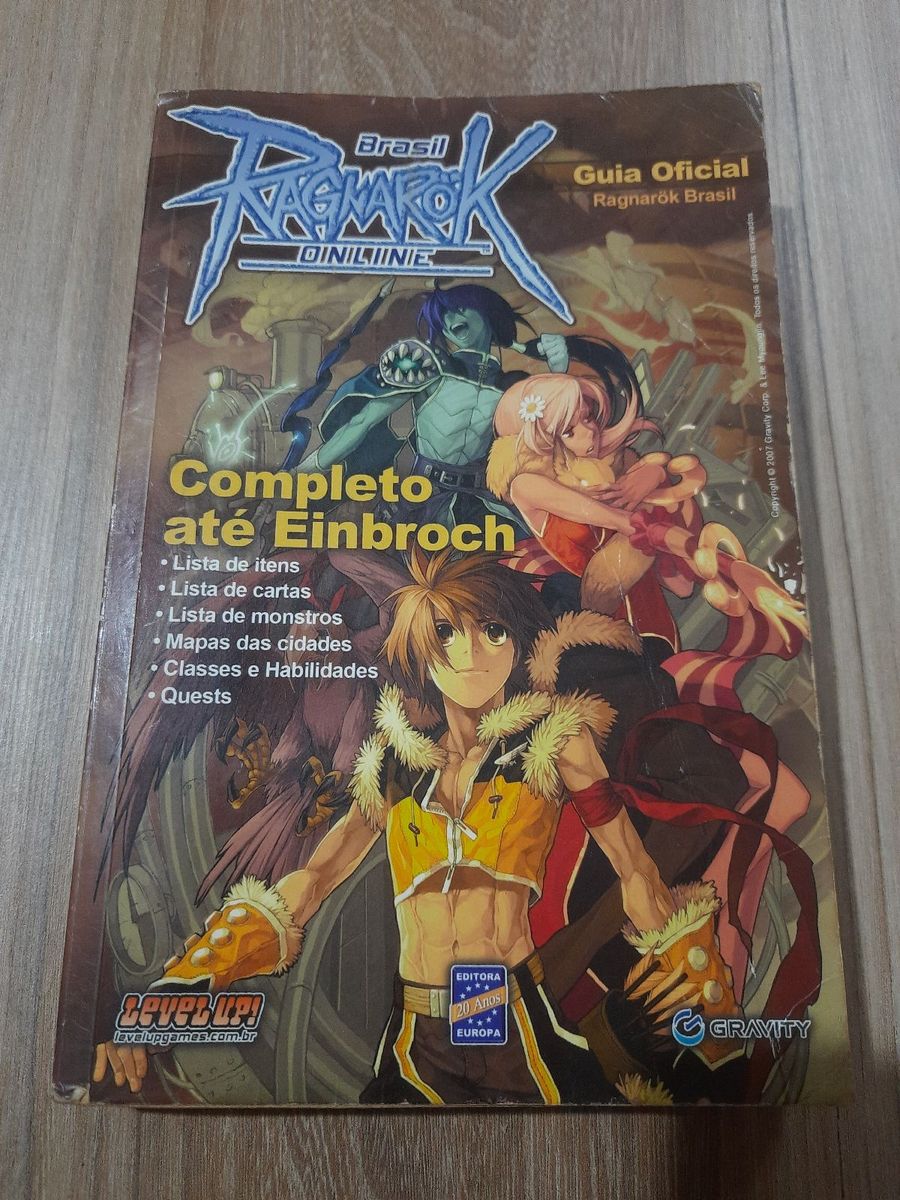 Guia Oficial Ragnarok Brasil | Livro Ragnarok Usado 91570571 | enjoei