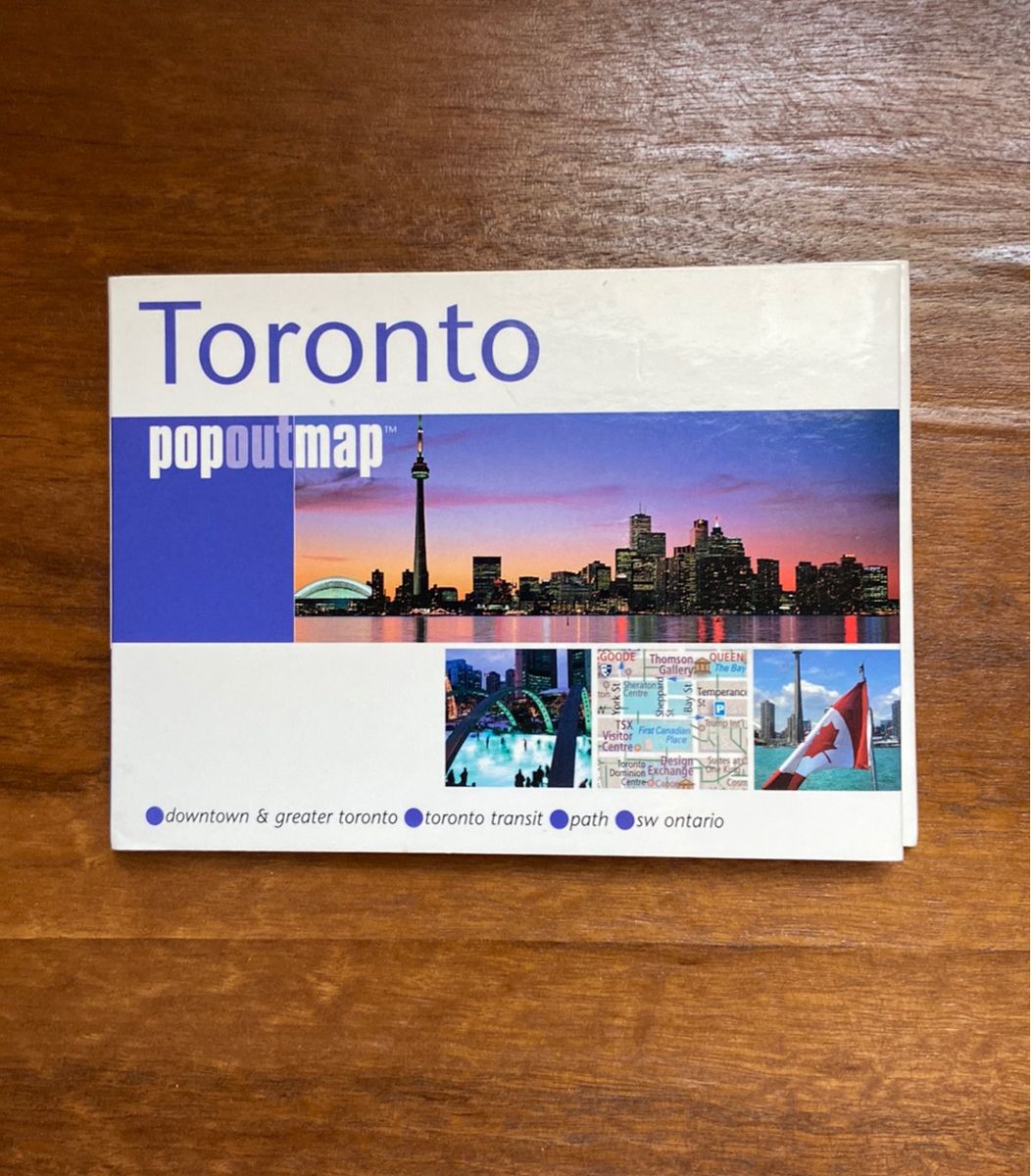 Guia_popout de Toronto | Livro Compass Maps Ltd Nunca Usado 83592446 ...