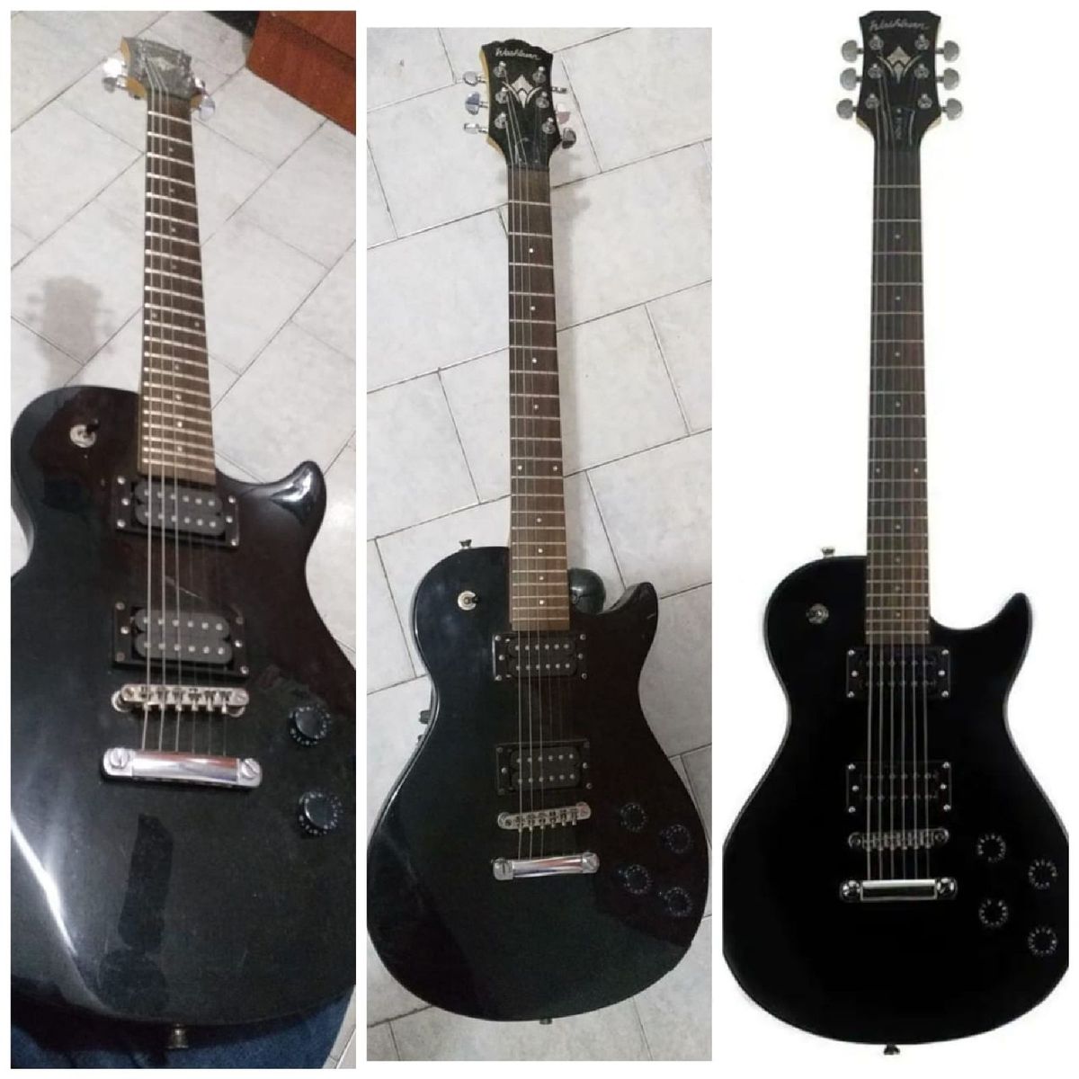 Guitarra Les Paul Washburn Item de Música Washburn Usado 54919409