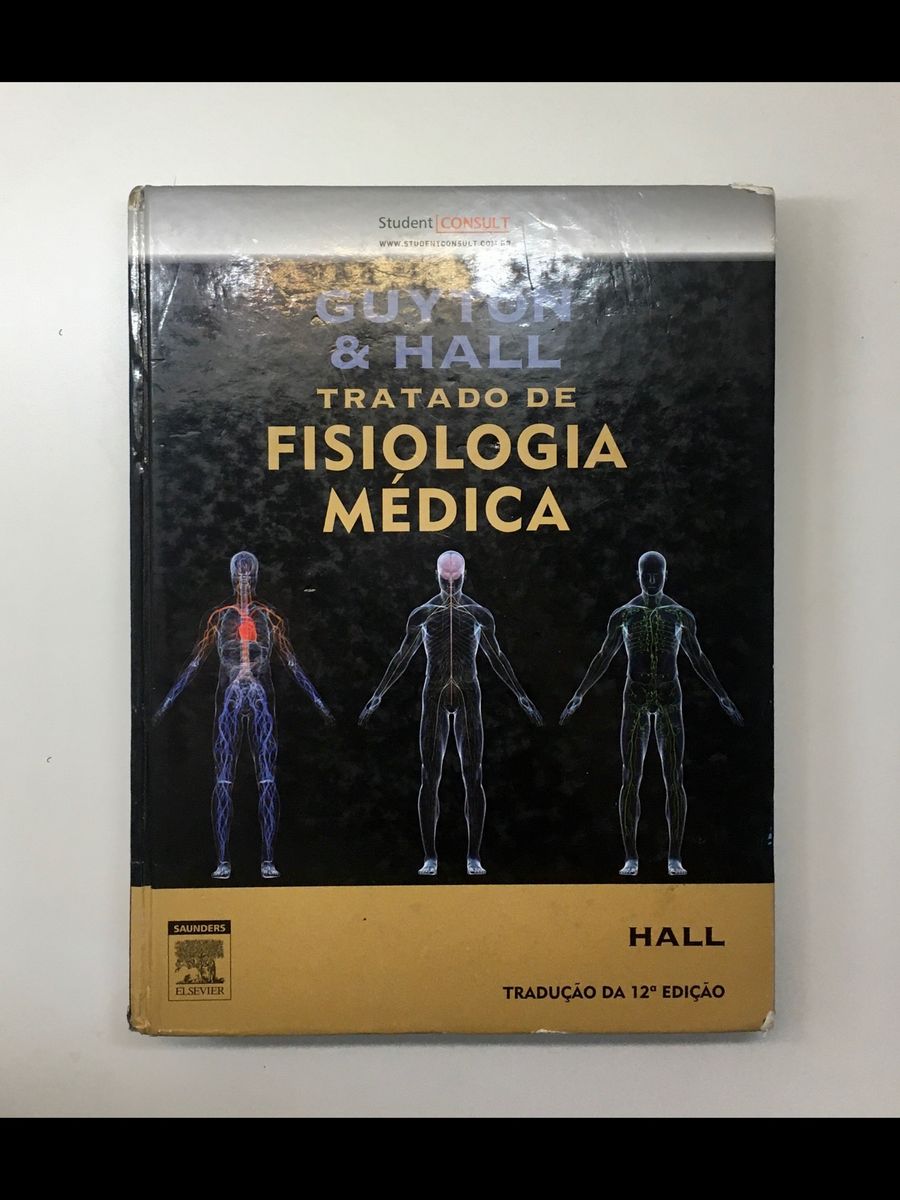 Guyton & Hall Tratado De Fisiologia Médica | Livro Elsevier Usado ...