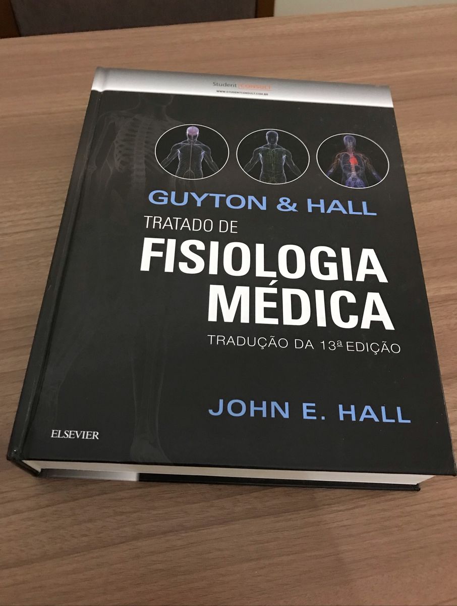 Guyton & Hall Tratado De Fisiologia Médica | Livro Elsevier Usado ...