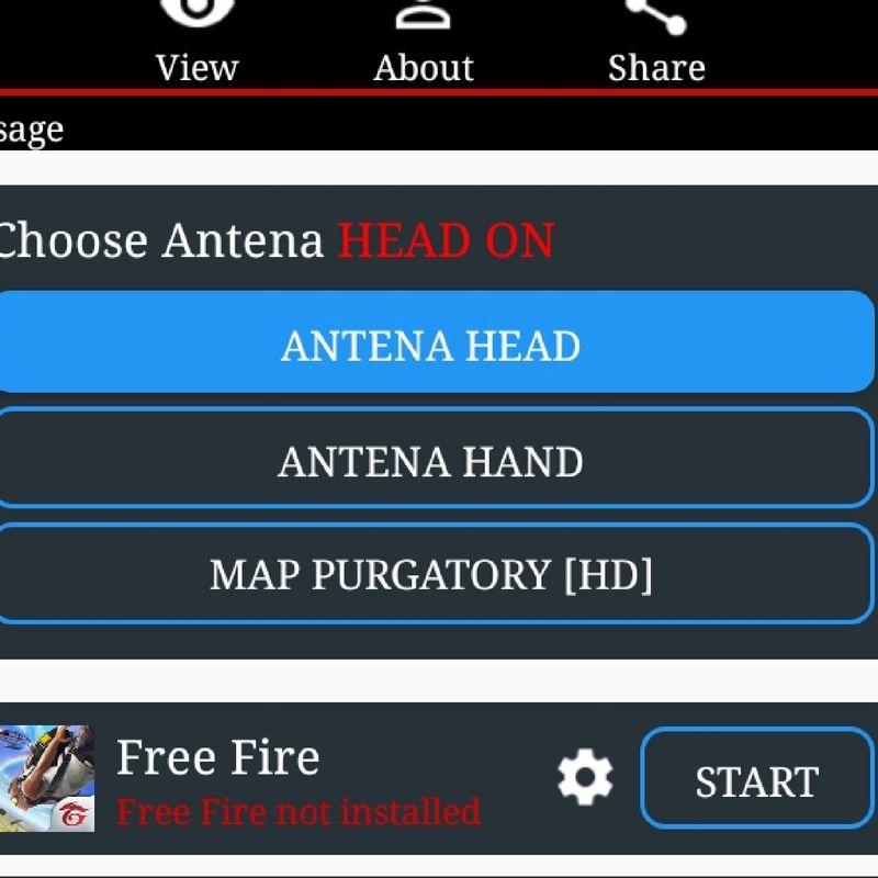 Hack Free Fire Antban (Antena) - DFG