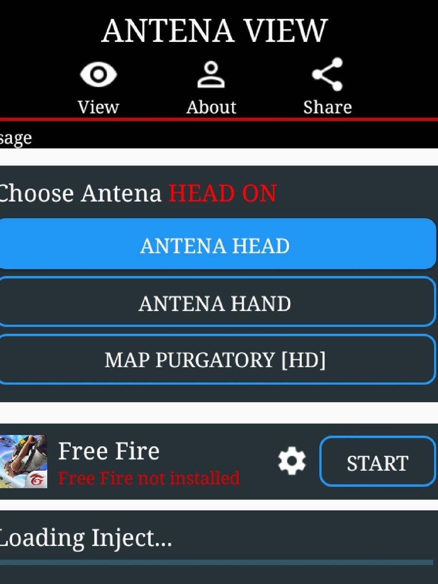 Hack Free Fire Antban (Antena) - DFG