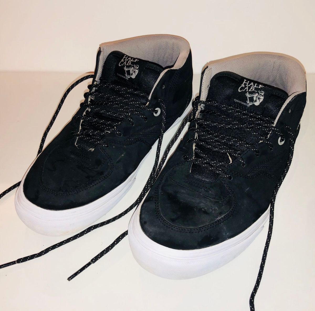 tenis vans half cab preto