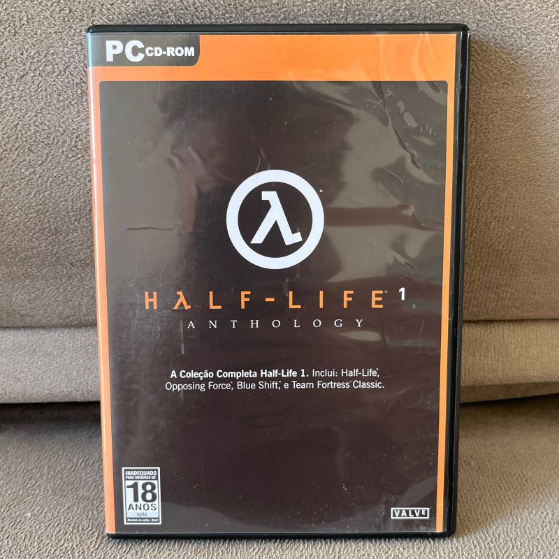 Half-Life 1 Anthology Pc Mídia Física | Valve Usado 120963461 | enjoei