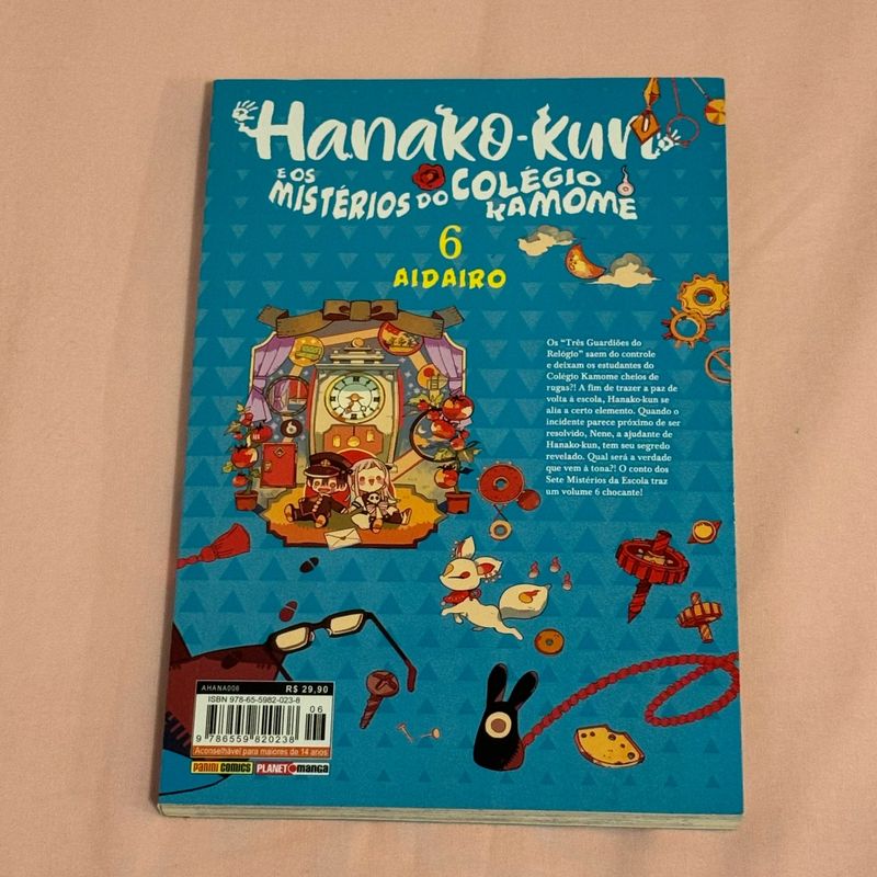 Hanako Kun Vol.6 | Panimi Comics Usado 106053132 | enjoei