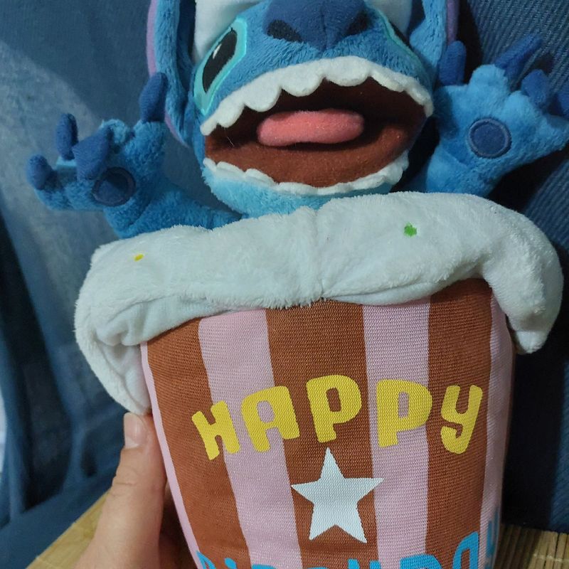 Happy birthday stitch store plush