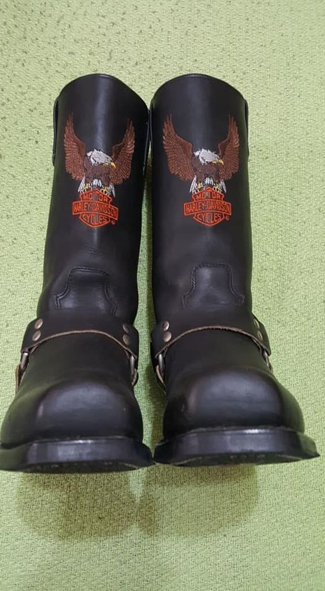 botas femininas harley davidson