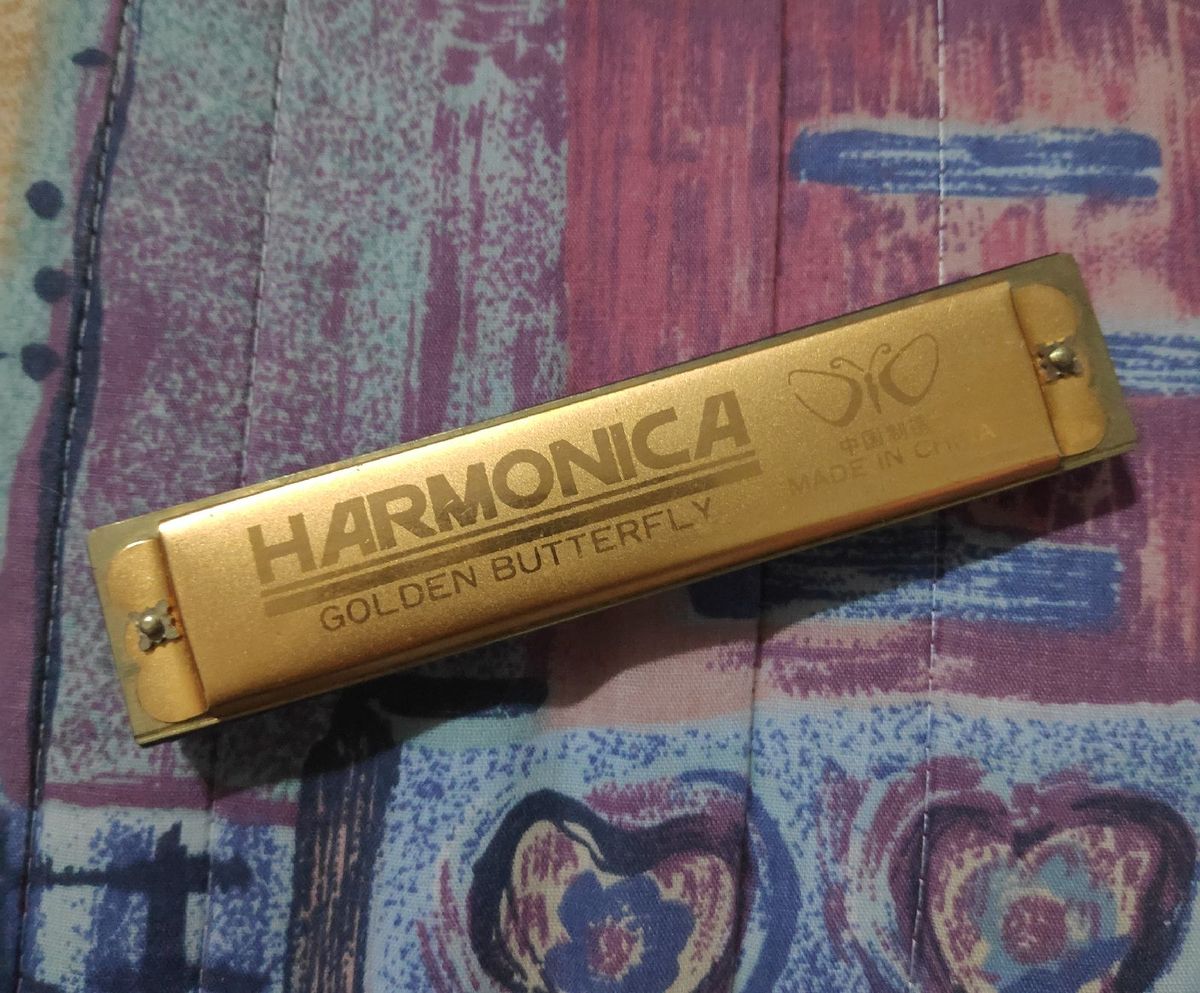 Harmônica Ou Gaita. Item de Música Golden Butterfly Usado 42002955