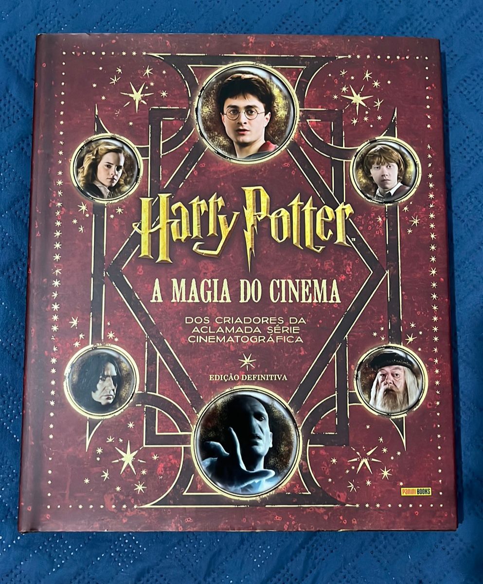 Harry Potter A Magia Do Cinema Edi O Definitiva Livro Colecionador C Todos Os Itens Capa