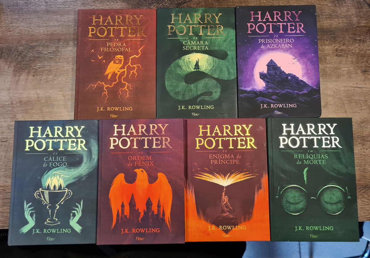 Harry Potter - Capa Dura - Coleção Completa | Livro Rocco Usado ...
