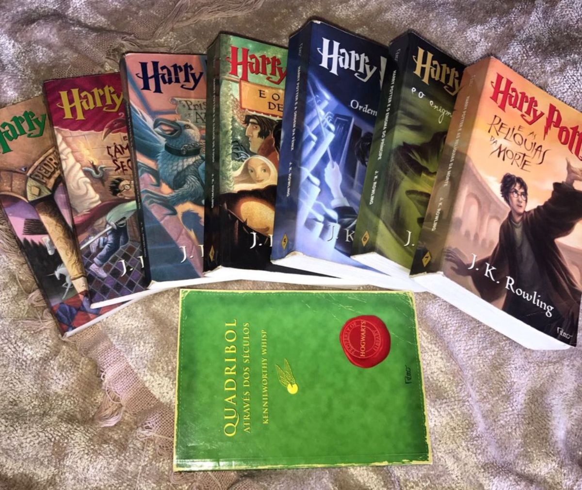 Harry Potter Coleção Completa Livro Usado enjoei