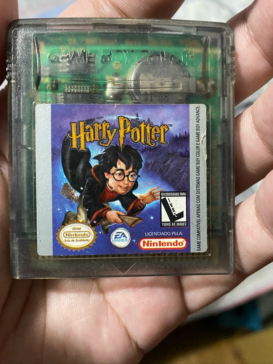 Harry Potter e a Pedra Filosofal Jogo Gameboy Color | Jogo de Videogame ...