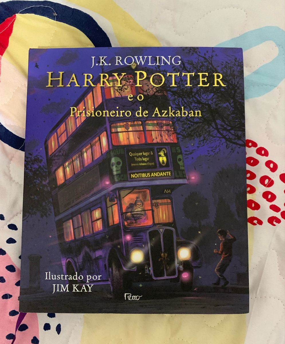 Harry Potter E O Prisioneiro De Azkaban Ilustrado Livro Rocco Usado