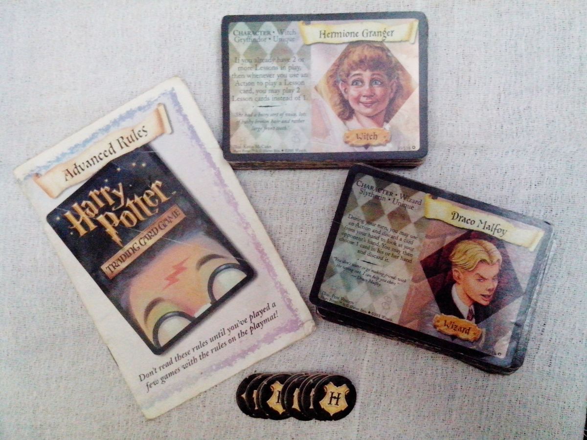 Harry Potter Trading Card Game *conservado* Filme e Série Wizards