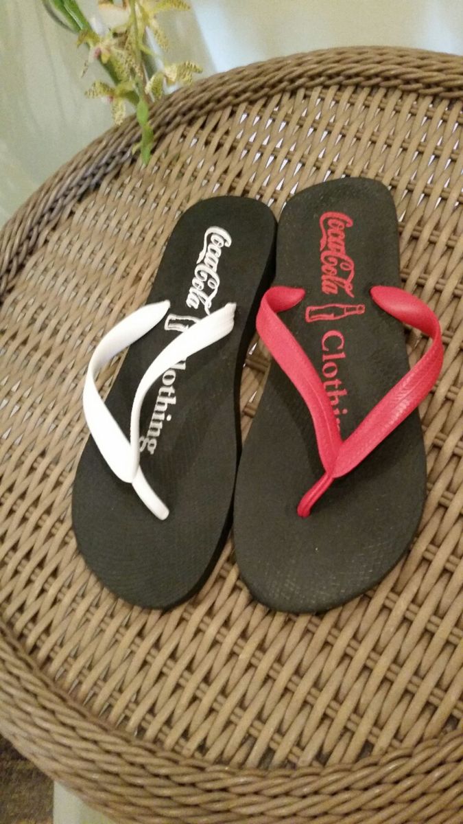 chinelo havaianas masculino coca cola