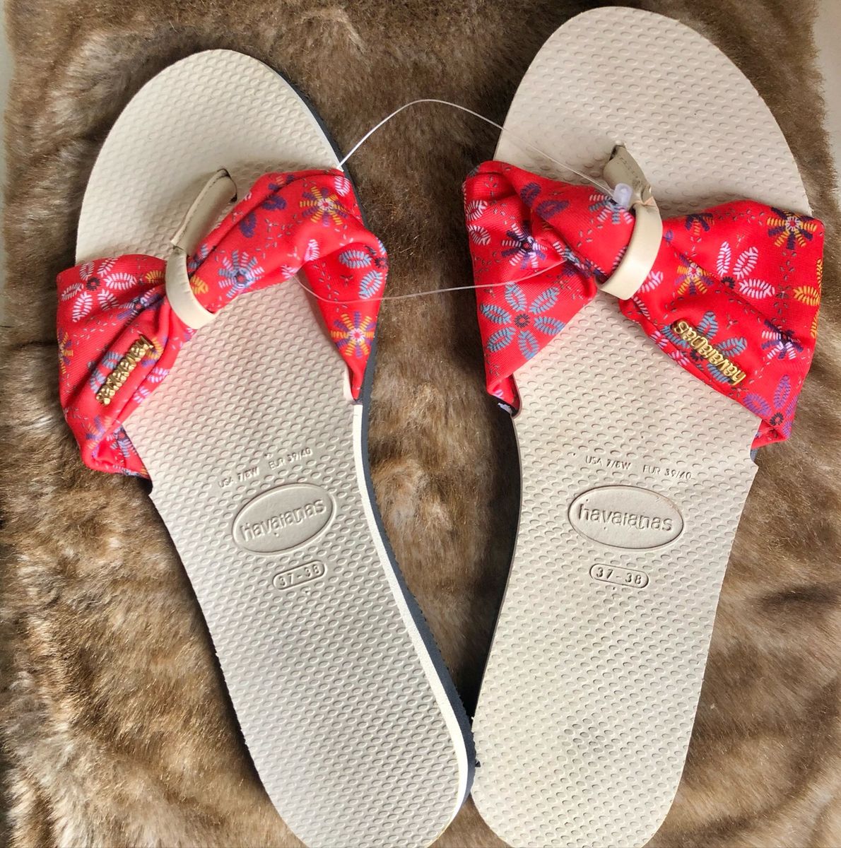 Havaianas rasteirinha 2024 de pano