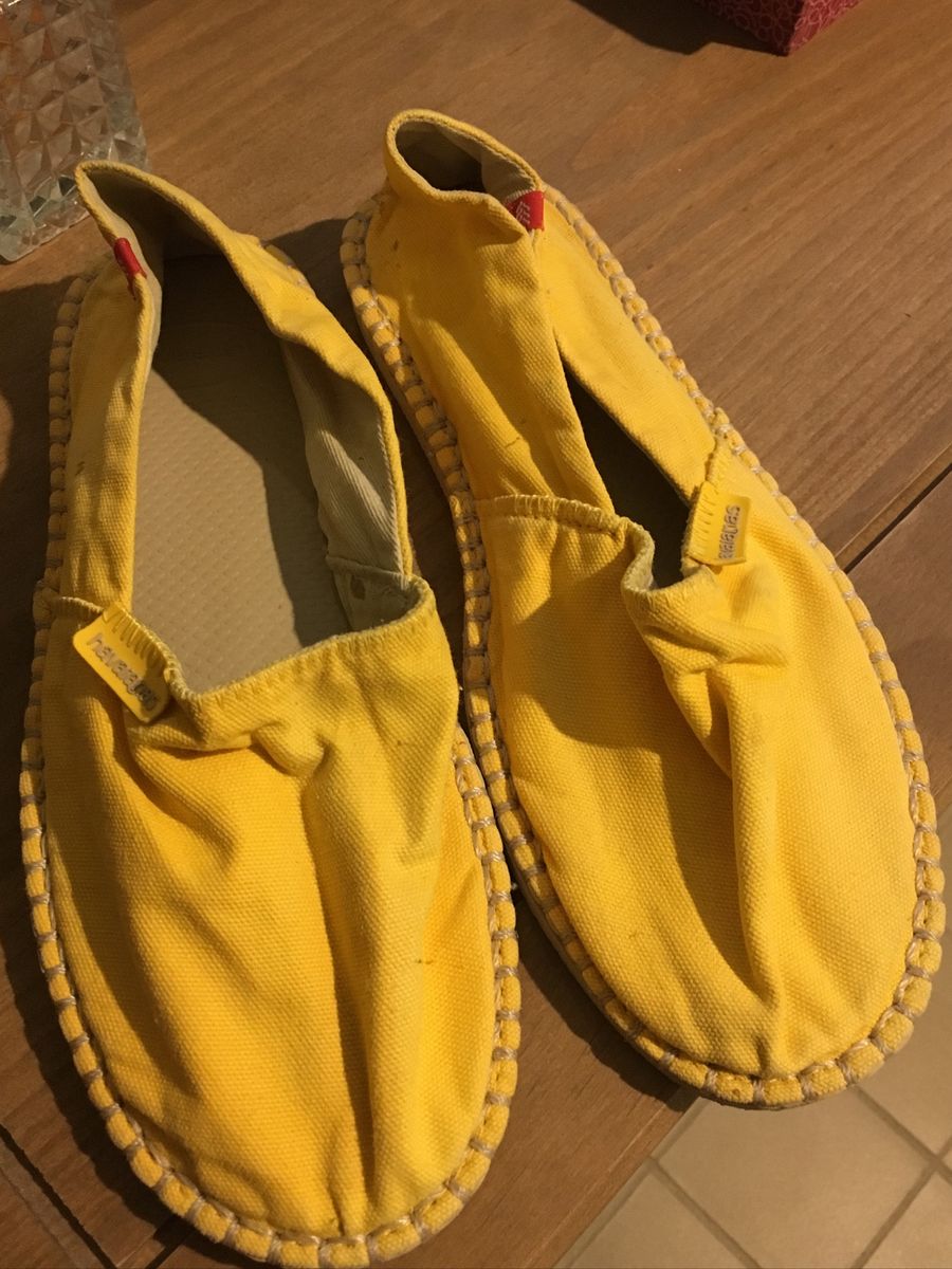 sapatilha de pano havaianas