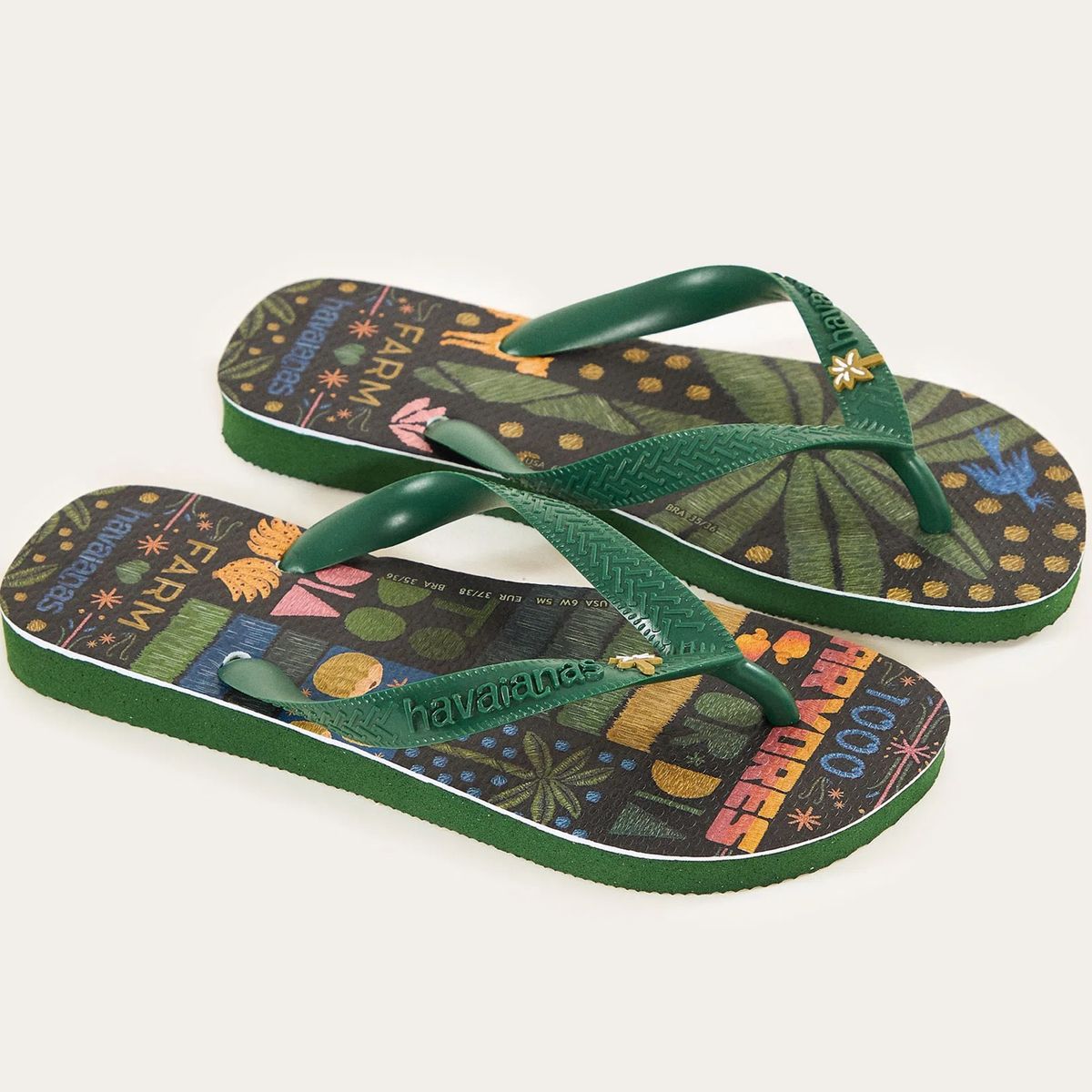 Havaianas Farm | Rasteira Feminina Havaianas Nunca Usado 78005419 | enjoei