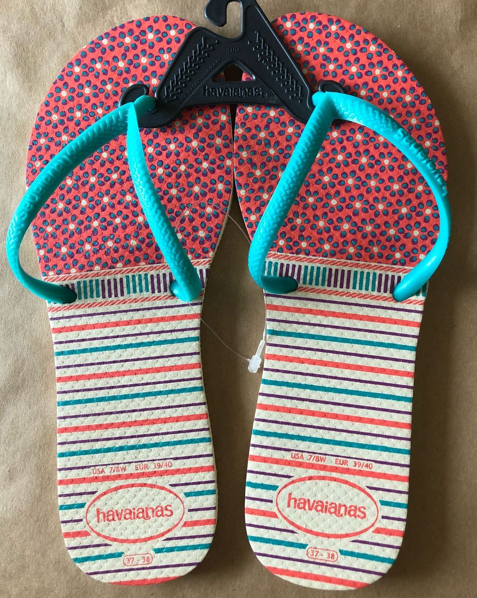 rasteirinha havaianas flat