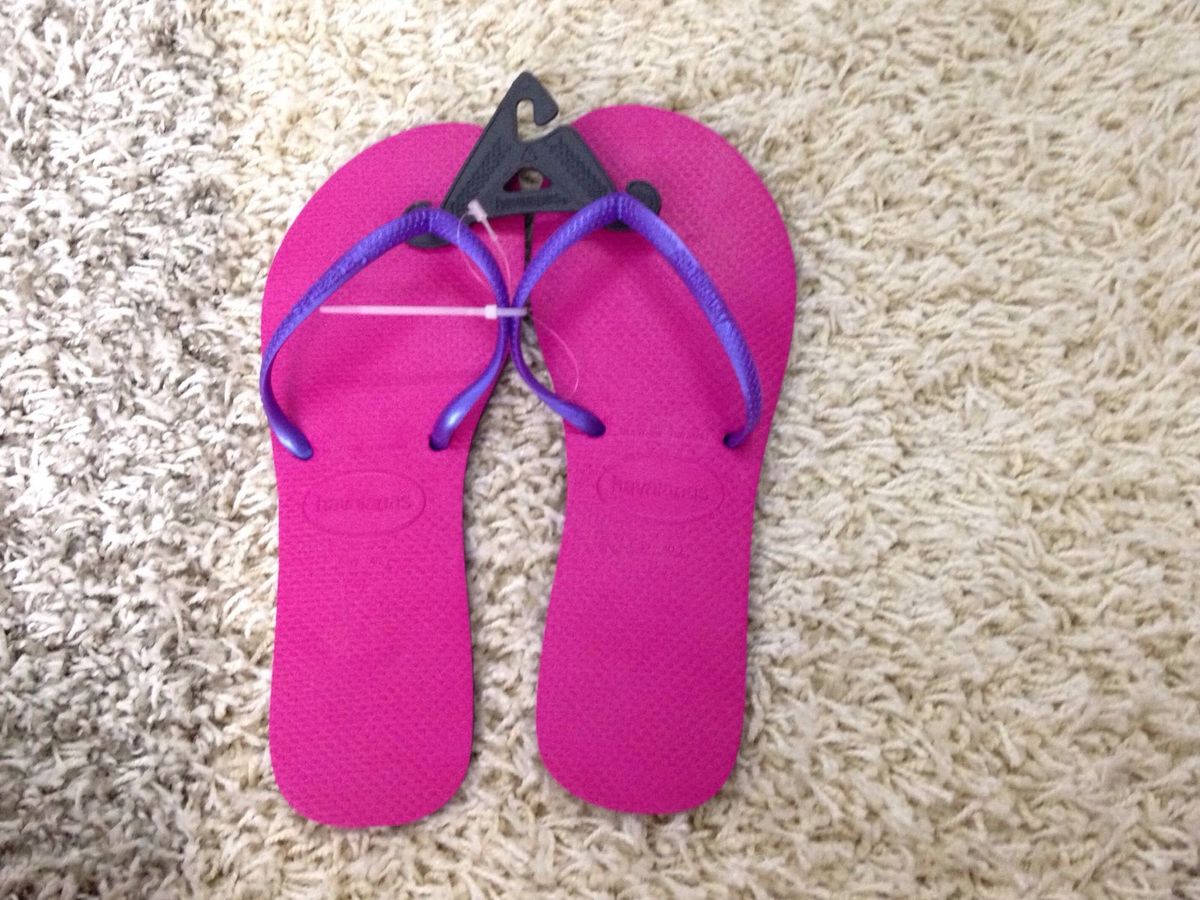 rasteirinha havaianas flat