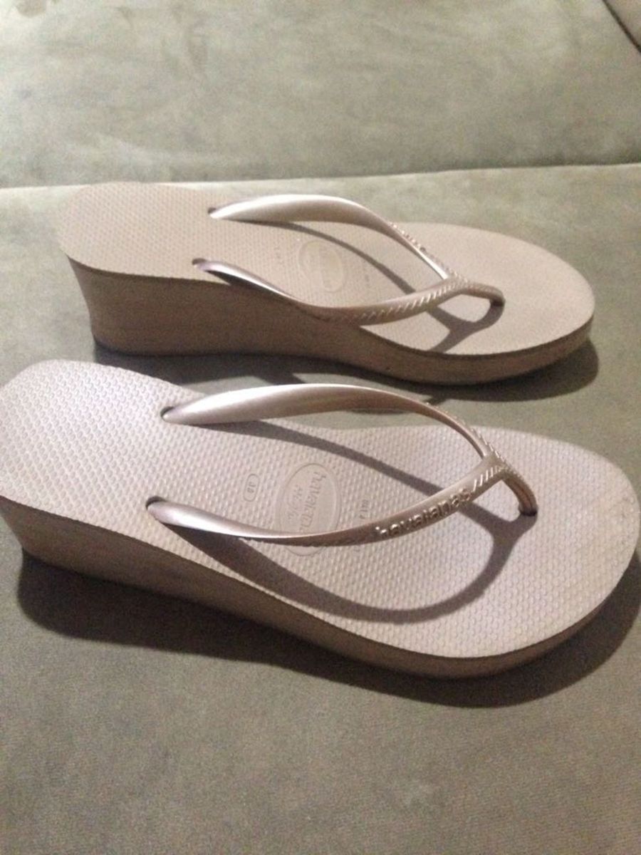 Havaianas high store fashion rose gold