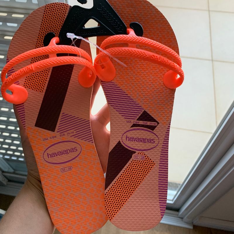 Nova havaiana feminina sales rasteirinha