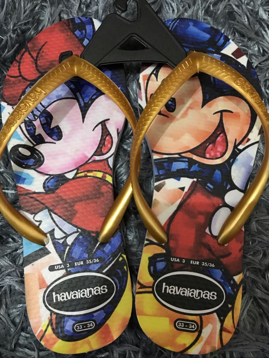 chinelo havaianas personagens femininas