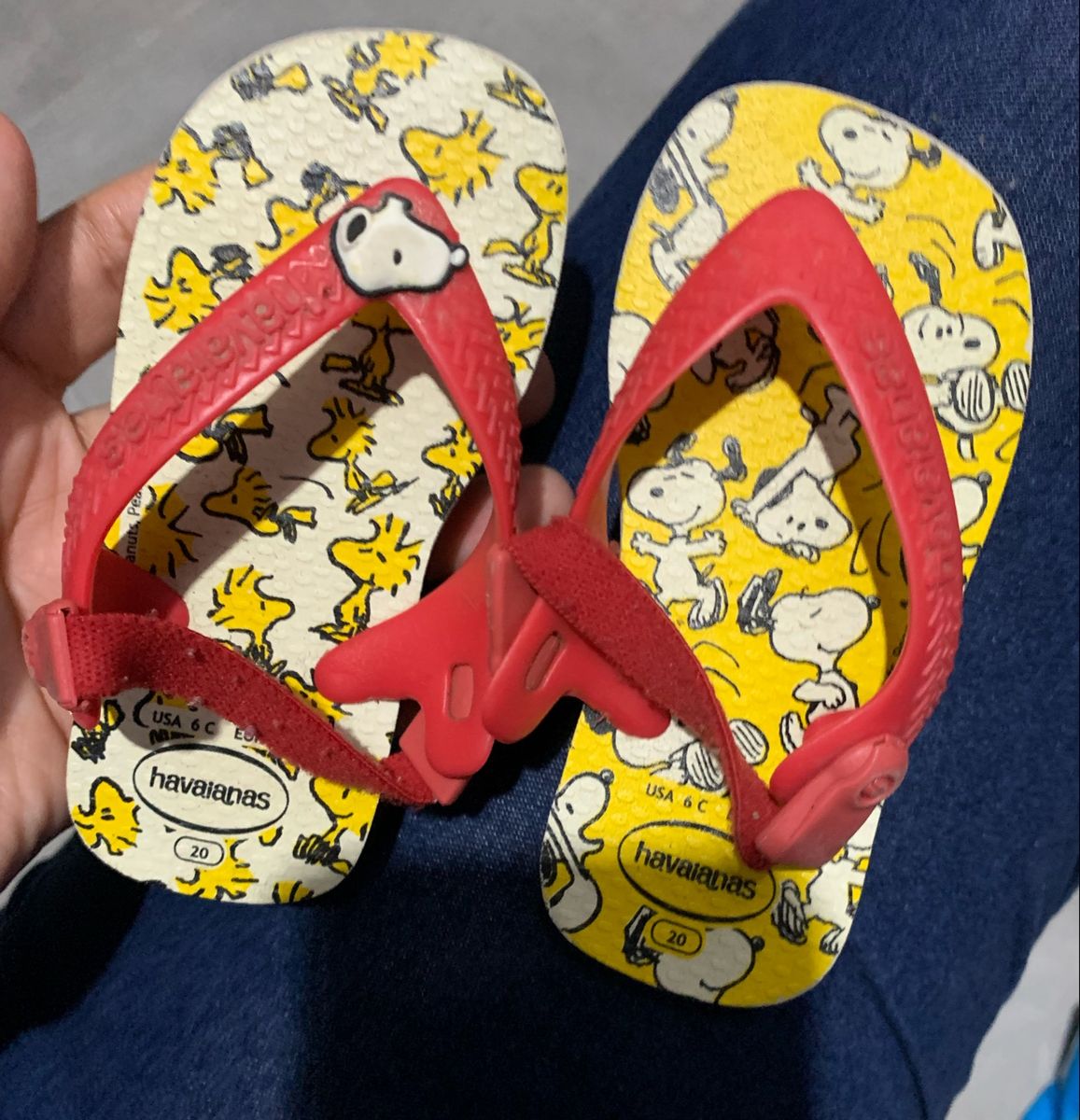 Havaianas Snoopy Cal ado Infantil para Beb Havaianas Usado