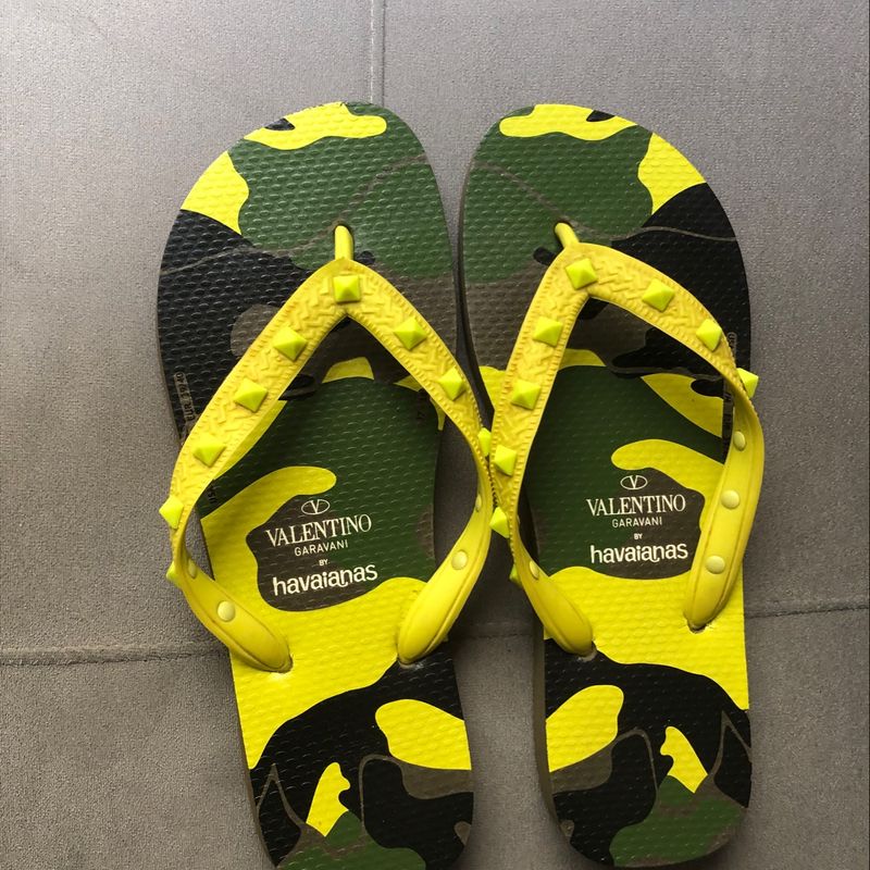 Havaianas X Valentino Sandalia Feminina Havaianas Usado 86377646 enjoei