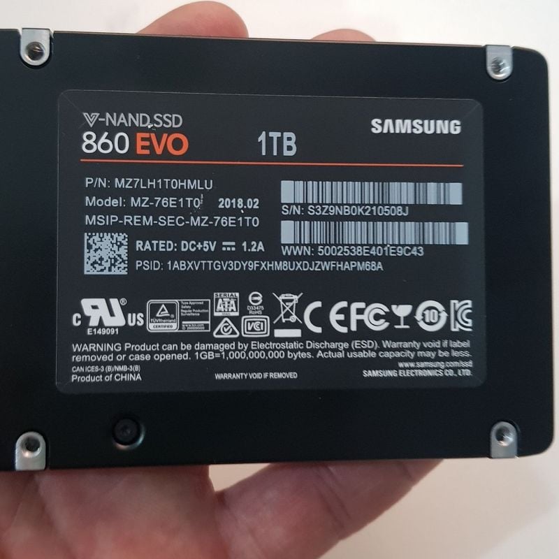 【新品未使用】Samsung SSD 860EVO 1TB Hd Ssd Samsung 860 Evo 1tb | Samsung Usado 78373468 | enjoei