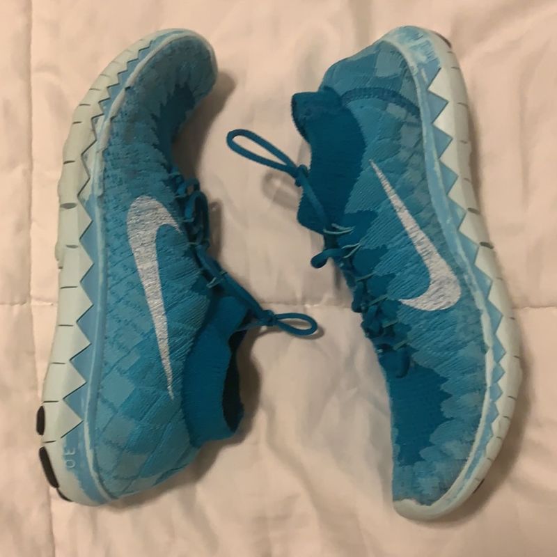 Nike free 3.0 clearance flyknit azul