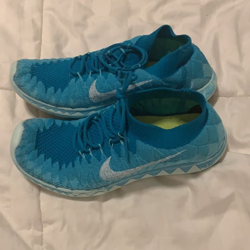 Nike free cheap 3.0 flyknit azul